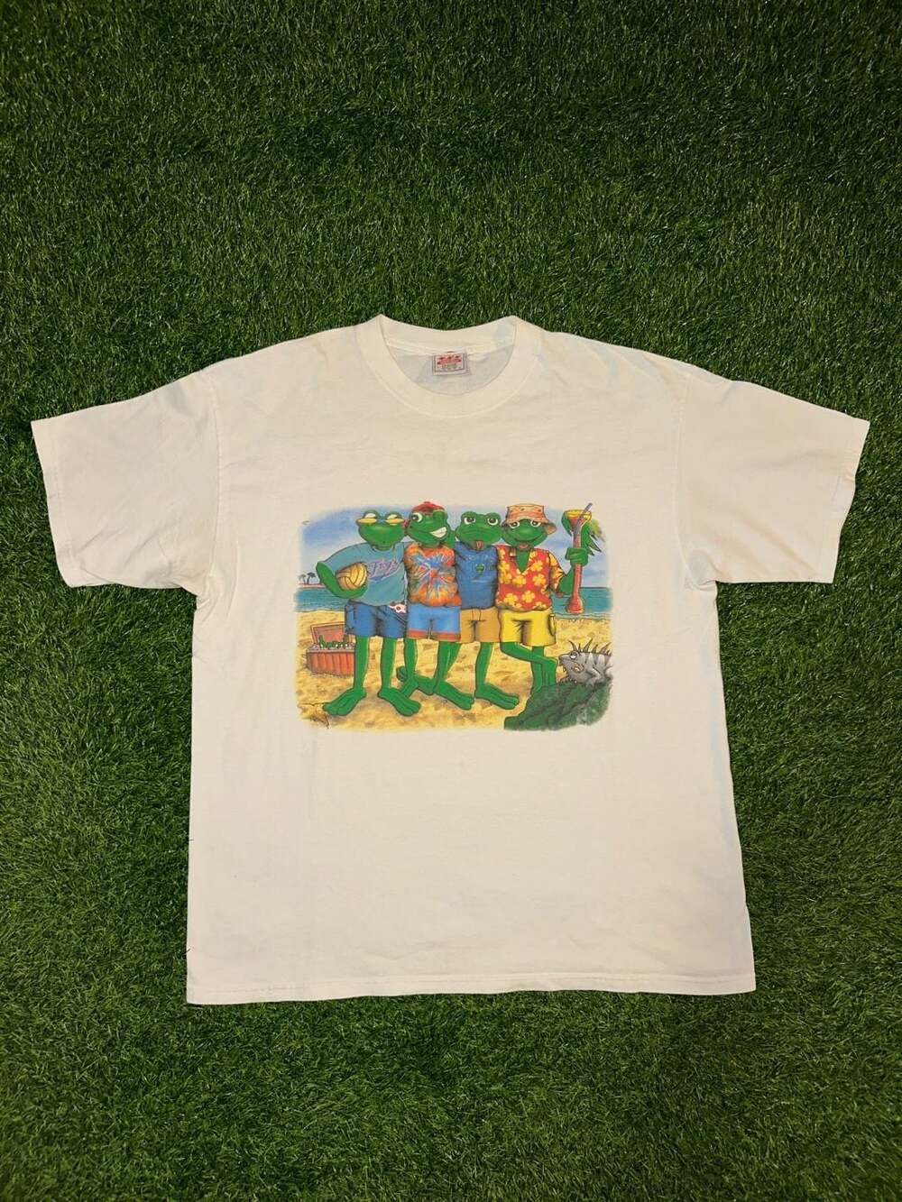Señor Frog's Cabo Mexico T-Shirt Size XL White Graphic